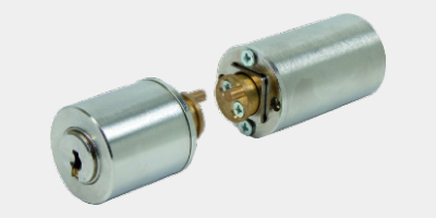 Serrure à larder avec cylindre double entrées monobloc JPM